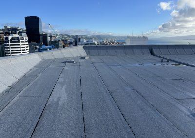Torch on warm roofing