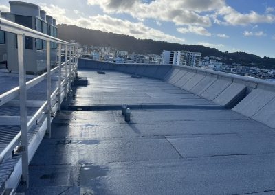 Torch on warm roofing