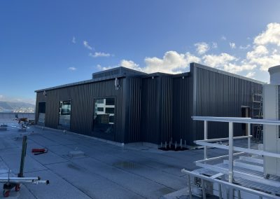 Torch on and wall cladding