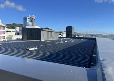 Iron roofing, wall cladding and TPO gutter